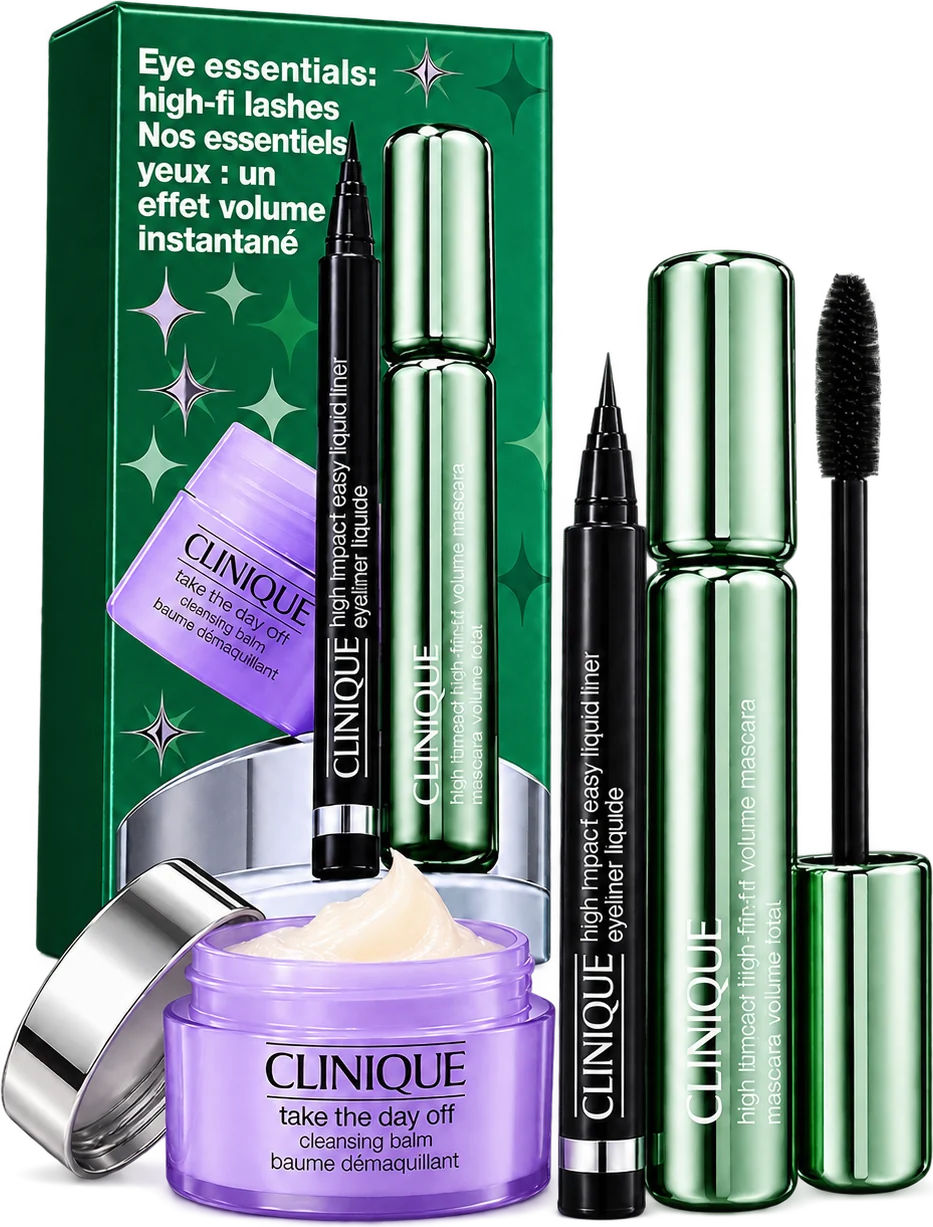 Clinique Eye Essentials: High-Fi Lashes, cofanetto occhi