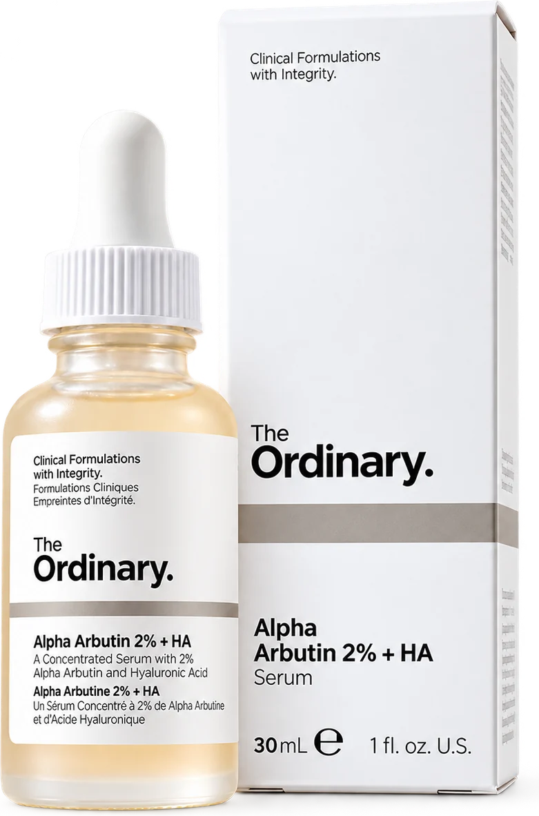 The Ordinary Alpha Arbutin 2% + HA, siero antimacchie